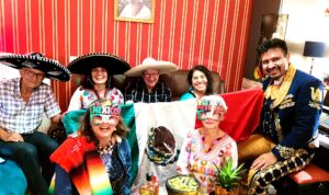 Sylvia Führer Fabiola mit Freunden