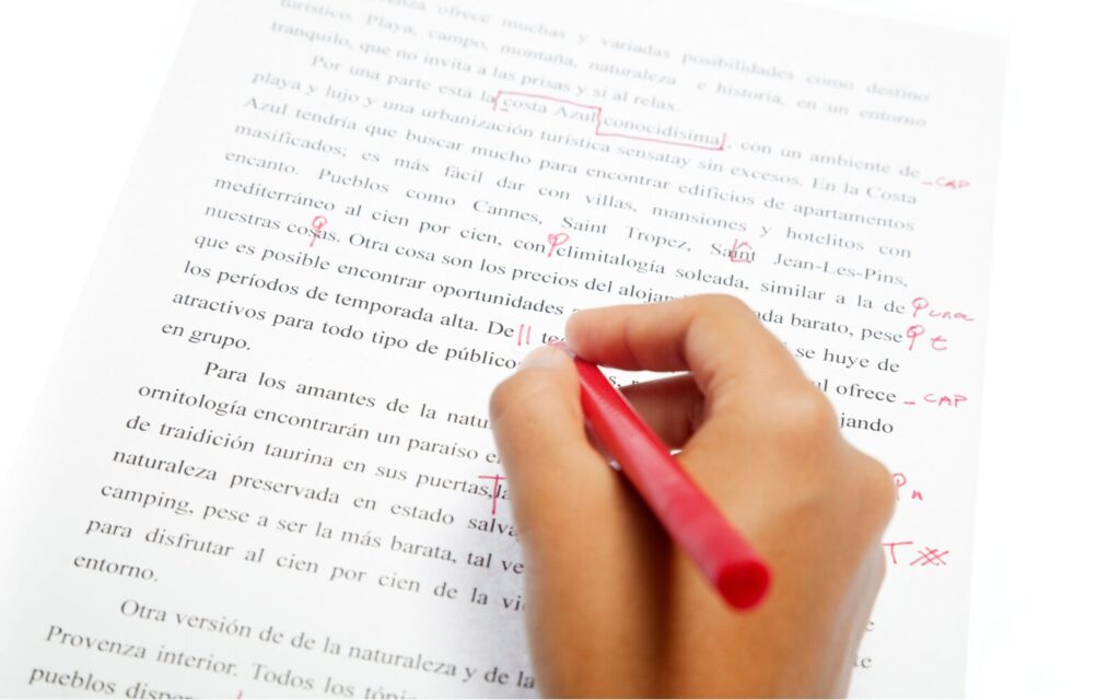 Lektorat Übersetzung